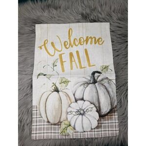 Welcome Fall flag